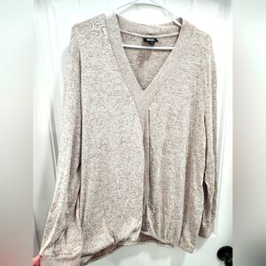 Bobeau Women's Shirt Top Sweater Plus Size 2X